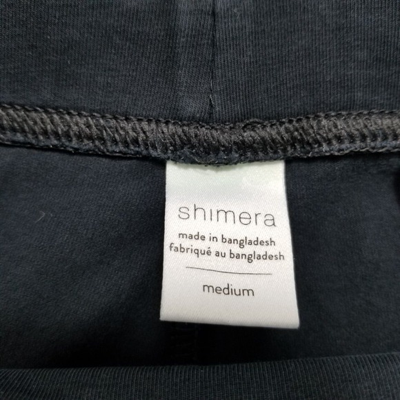 Shimera Yoga Pants Womens Medium Black Activewear Stretchy 28x25.5 - Picture 7 of 8